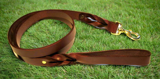 Leash - Brown Twist