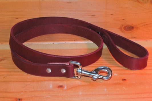 Leash - Burgundy