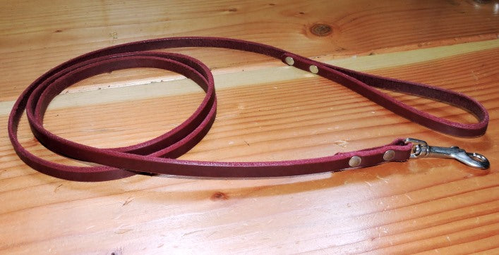 Leash - Burgundy